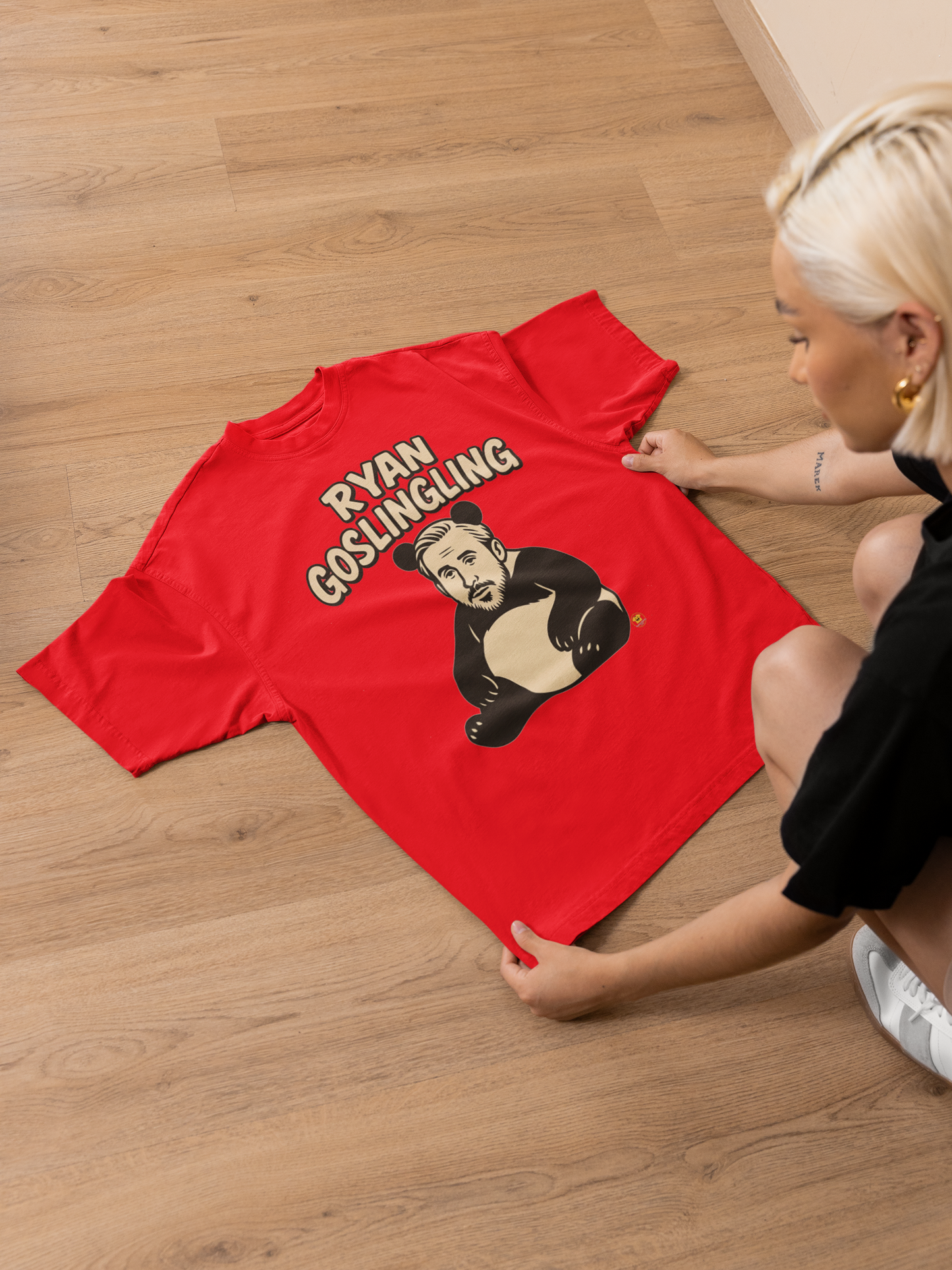 Ryan Goslingling Special Edition T-Shirt – Red Panda Parody Tee