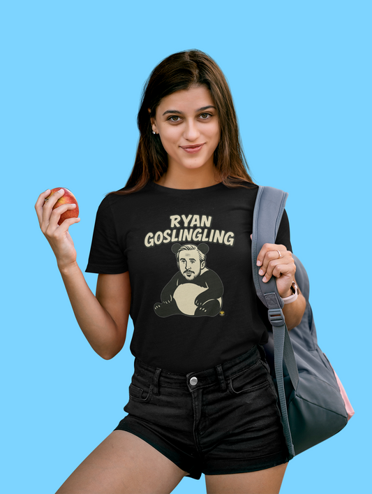 Ryan Goslingling Funny T-Shirt – Panda Celebrity Parody Tee