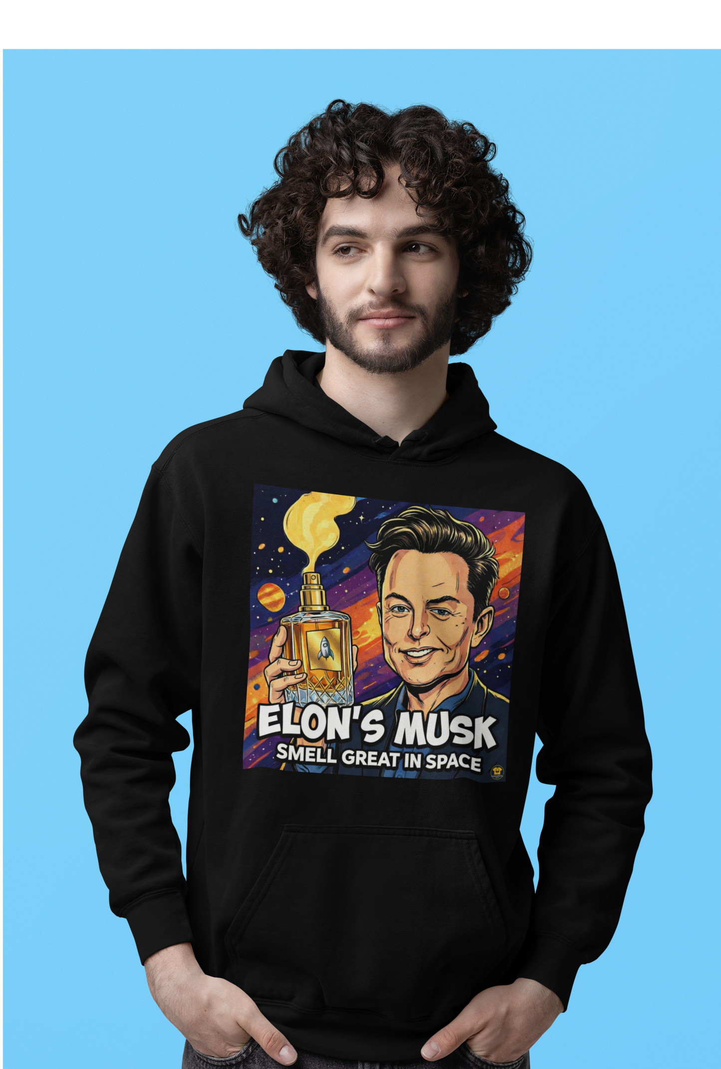Elon’s Musk Funny Hoodie – Tech Billionaire Parody Hoodie